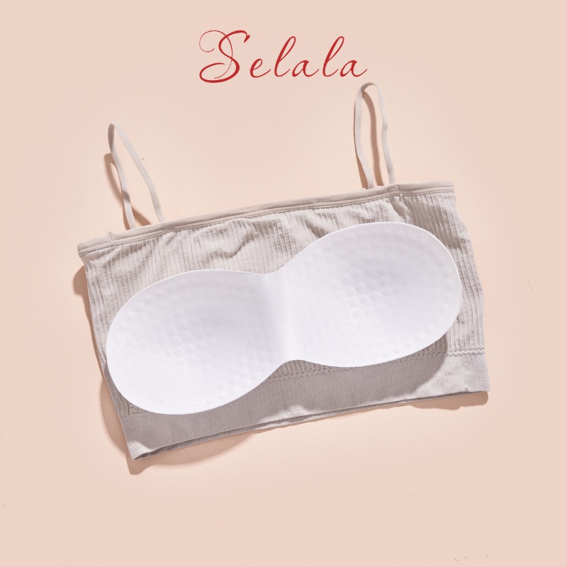 Áo Bra Croptop Selala Chất Cotton Gân Tăm Siêu Thoáng Mát Dễ Phối Đồ Br23