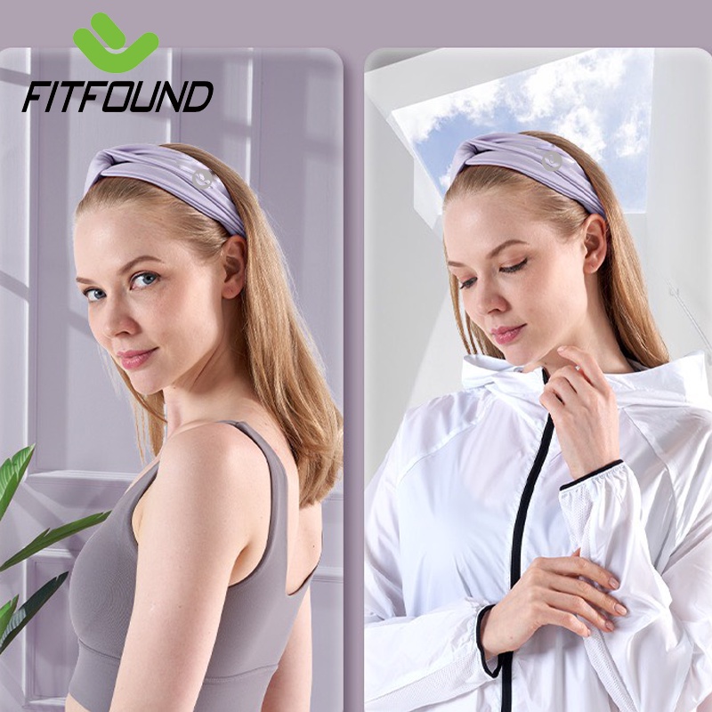 Băng Đô Thể Thao Headband Nylon Spandex Đeo Trán Thấm Chặn Mồ Hôi Bản 6 Cm