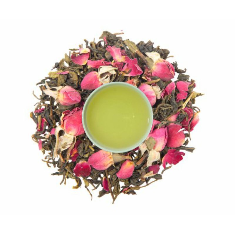 (Combo 109000đ x 3hộp) Trà SENCHA HOA HỒNG Matchi matcha,đẹp da,ngừa viêm họng cảm cúm, giảm đau khớp,thơm ngon,hộp 88g.