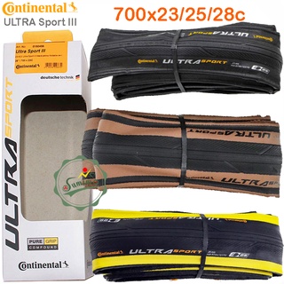 Vỏ tanh lụa CONTINENTAL Ultra Sport 3 cho xe đạp đua