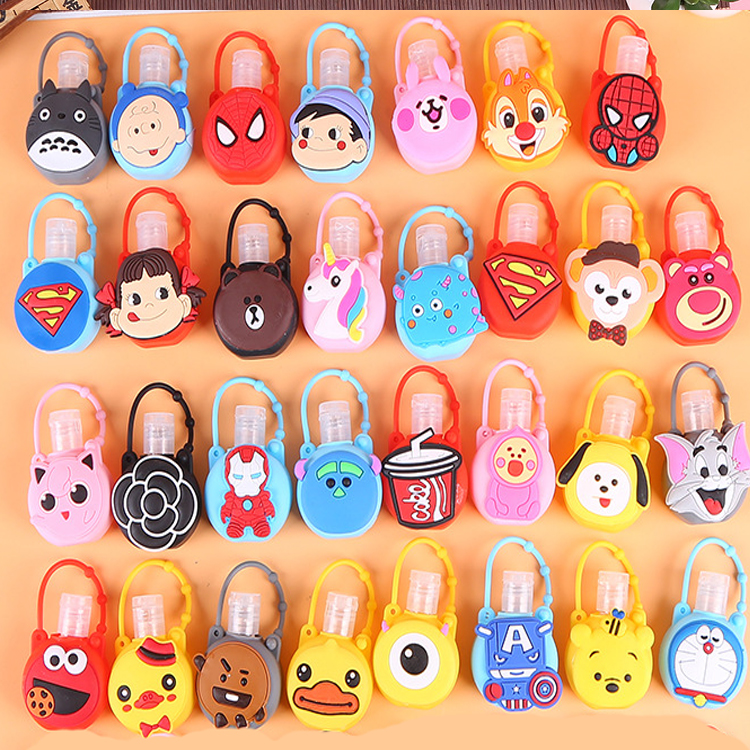 [Hàng mới về] Chai rỗng đựng rửa rửa tay họa tiết hoạt hình có thể mang đi 30ml