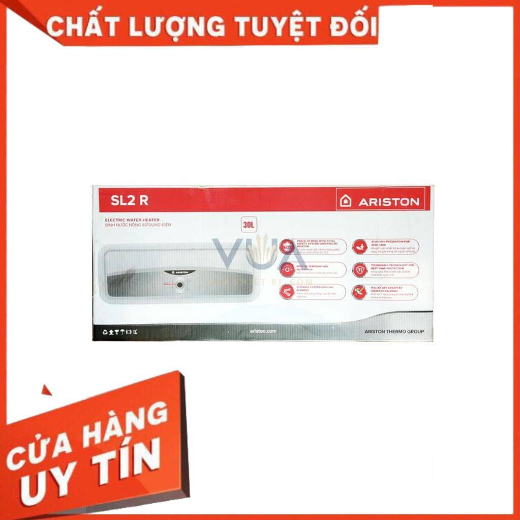 (NOWSHIP)BÌNH NÓNG LẠNH GIÁN TIẾP ARISTON SLIM2 R 20 LÍT - SL2 20R CHÍNH HÃNG-MÁY NƯỚC NÓNG