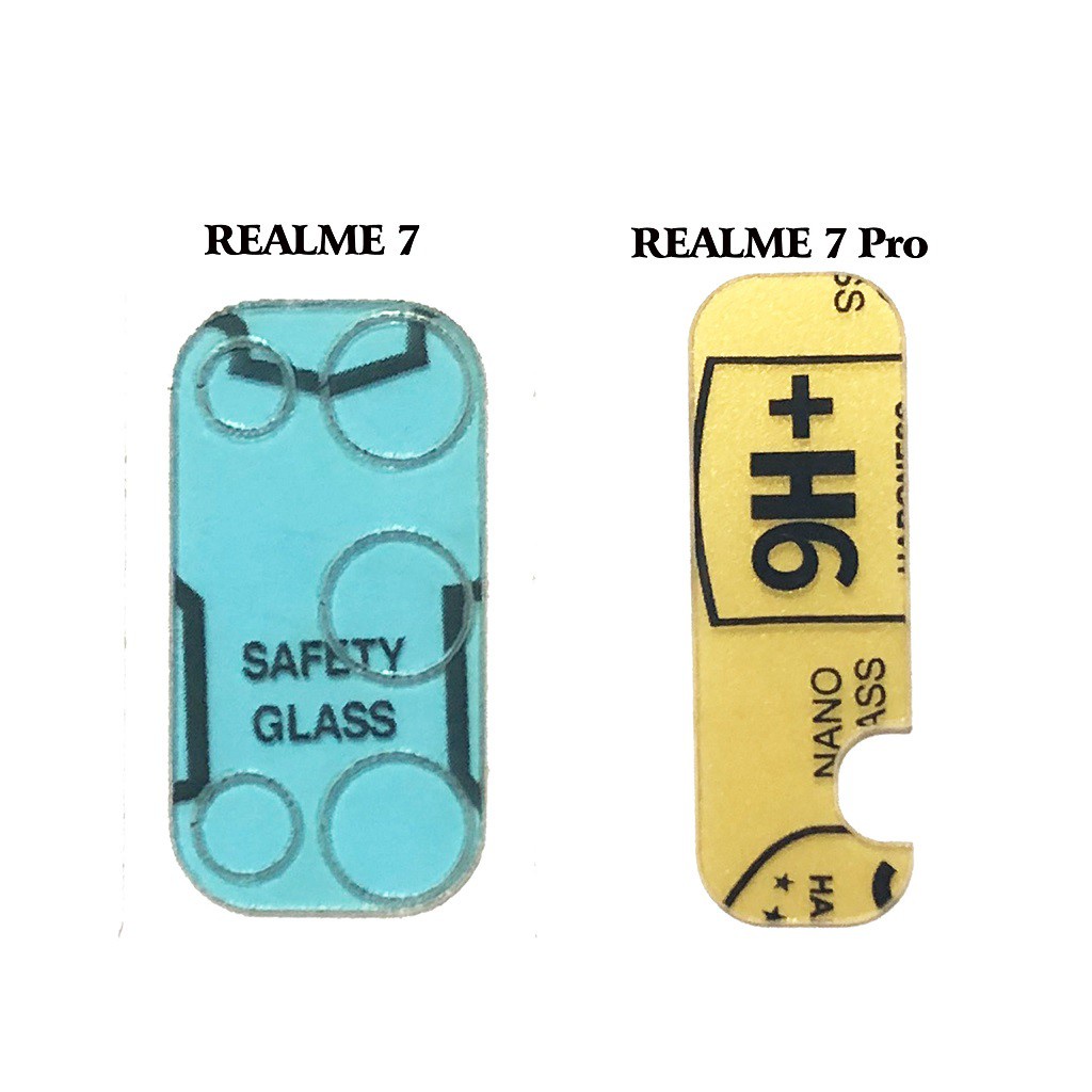 Kính cường lực Camera Realme 7  Realme 7Pro-Trong suốt-Độ cứng 9H
