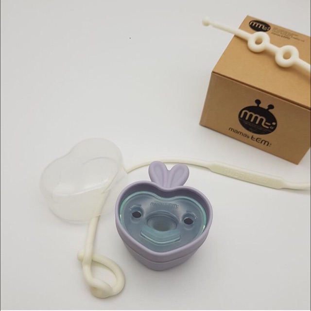 Ti giả Bunny Chuchu Mamastem 0-18m Hàn Quốc (có hộp đựng + dây đeo silicon) [ babyboo]