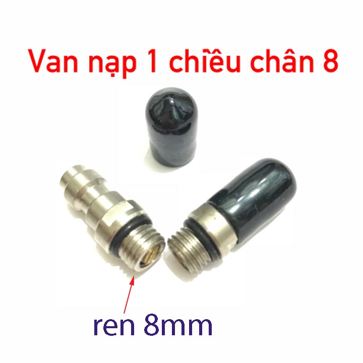 van nạp một chiều - van nap 1 chiều chân 8mm
