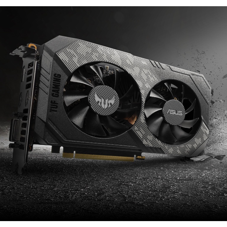 VGA ASUS TUF GAMING 1660ti siêu lướt hàng like new FULL box bảo hành hãng 2 năm lỗi 1 đổi 1 trong 1 tháng