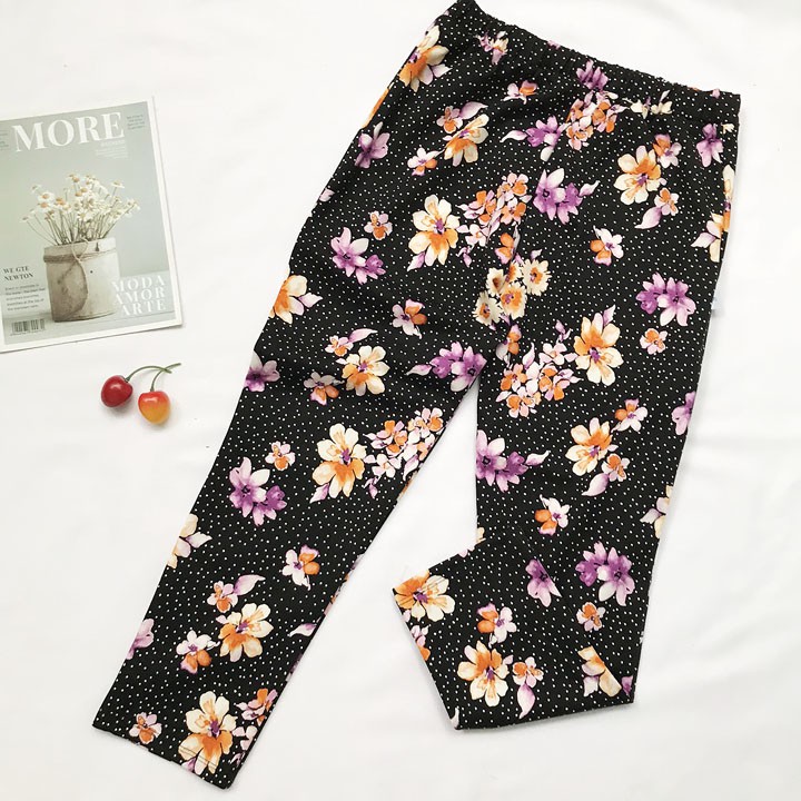 |FAMARAL2 giảm 10k cho đơn 50k|Quần legging dài bé gái thun cotton 4 chiều từ 24- 44kg - QG38