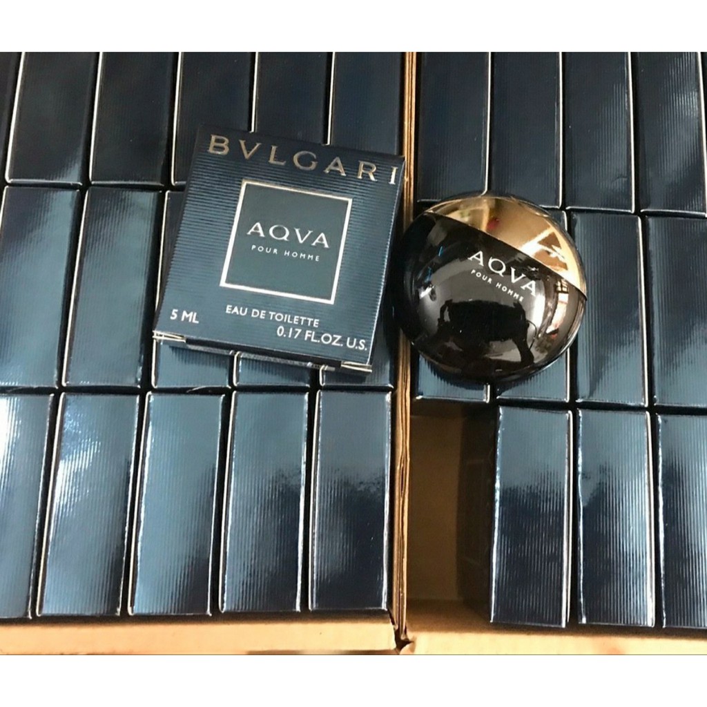 Nước hoa nam mini Bvlgari AQVA Pour Homme [ 5ml ]