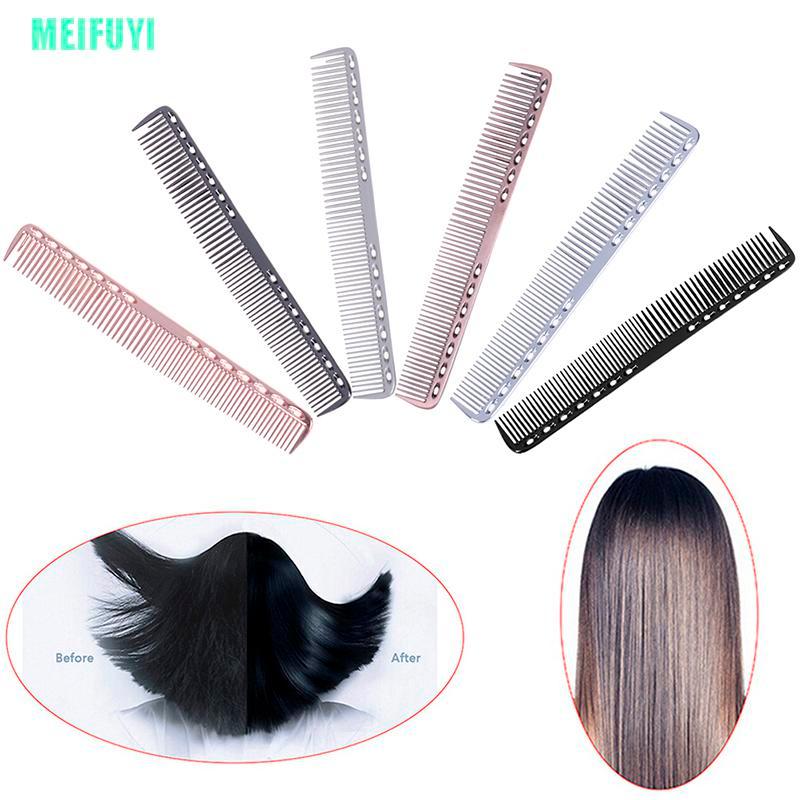 [Hàng mới về] Lược nhôm chải tóc chống tĩnh điện chuyên dụng cho salon