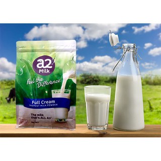 Sữa bột A2 nguyên kem/tách kem 1kg Úc hàng Air nk032