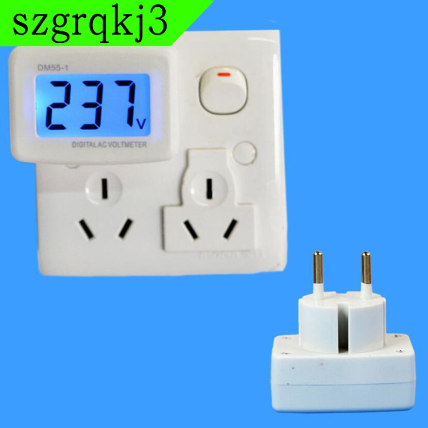 Vôn Kế Điện Tử Có Màn Hình Lcd 220v