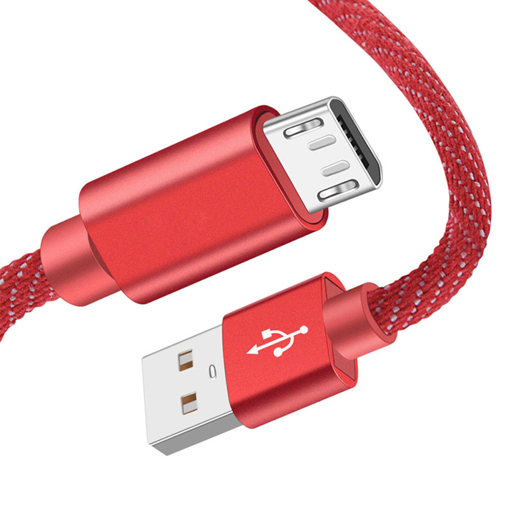 Dây Cáp Sạc Nhanh 2.1a Micro Usb Loại C Dùng Cho Iphone Android Phone