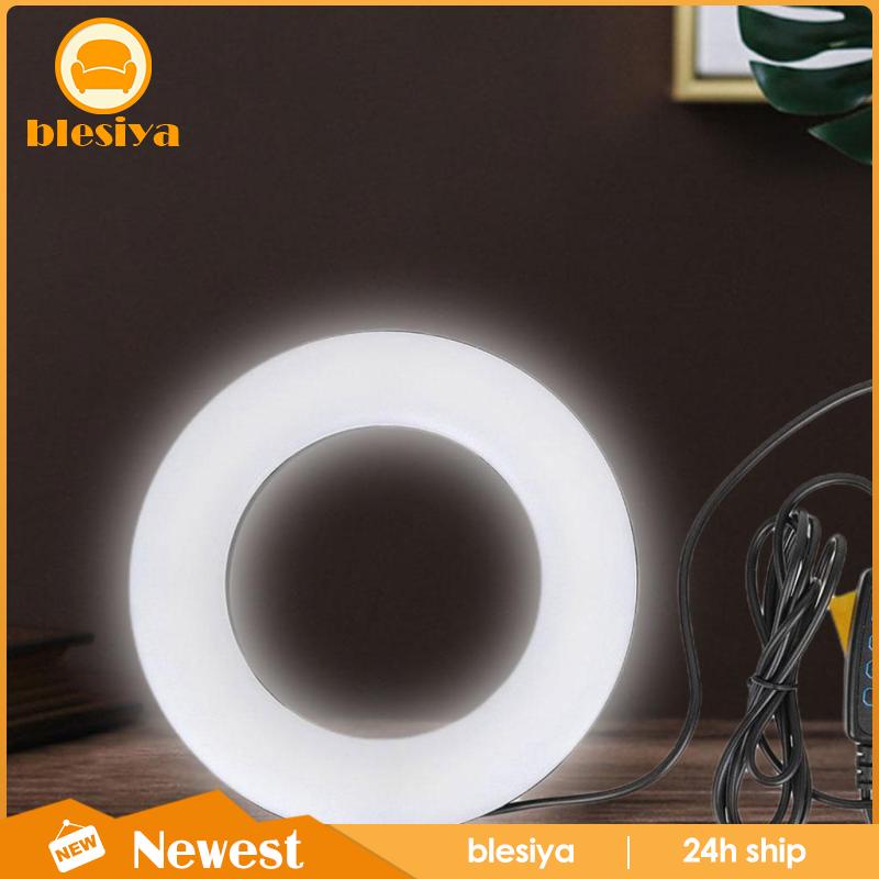 [Blesiya] Vòng Đèn Led Trợ Sáng Quay Video Trang Điểm Có Thể Điều Chỉnh Độ Sáng
