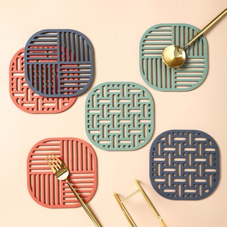 Coaster Table Decor Insulation Mat Non-Slip Pot Mat Kitchen Accessories