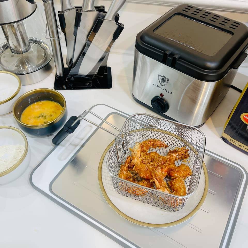 NỒI CHIÊN NGẬP DẦU KAISA VILLA DUNG TÍCH 2.5L - BẢO HÀNH 12 THÁNG