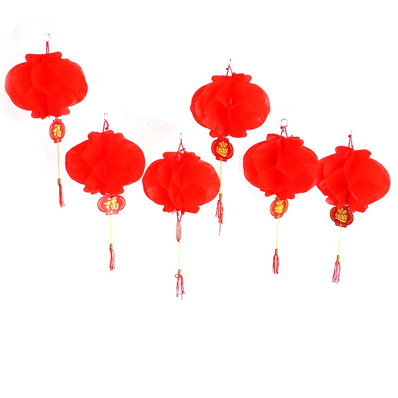 Bộ 6 Phụ Kiện Trang Trí Tết Phong Cách Trung Hoa
