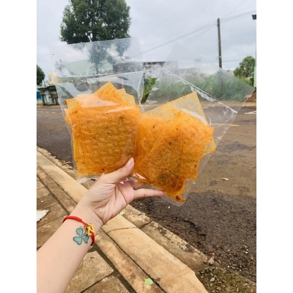 Bánh tráng tép phô mai