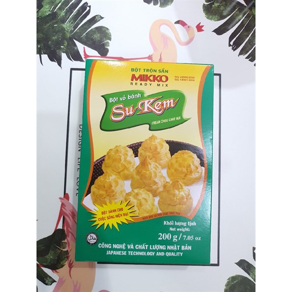 Bột vỏ bánh su kem Mikko 200gr ⚡ GIÁ TỐT ⚡ võ bánh su kem tạo bánh xốp, thơm ngon, hương vị tự nhiên