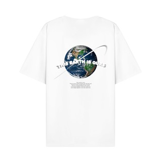 White The Earth Ar Tee