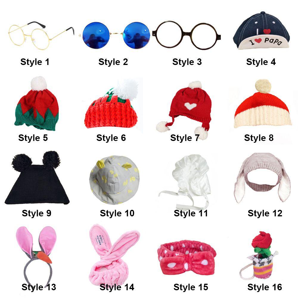RAINBOW Mũ Nhồi Bông Hình Động Vật Mềm Mại Trang Trí Nhà Cửa