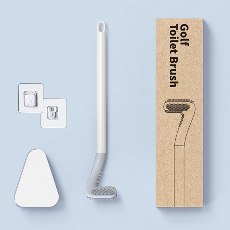 Bàn Chải Chà Toilet Kèm Hộp Đựng Chống Trầy Xước Tiện Dụng