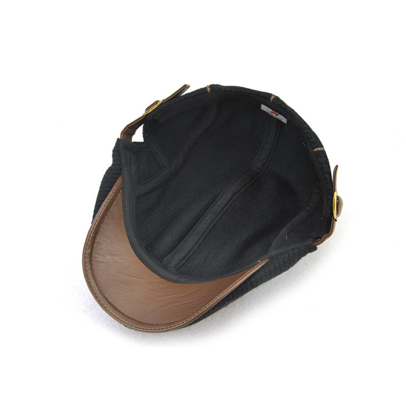 Mũ Beret Dệt Kim Dày Dặn Giữ Ấm Mùa Thu Đông Cho Nam Nữ