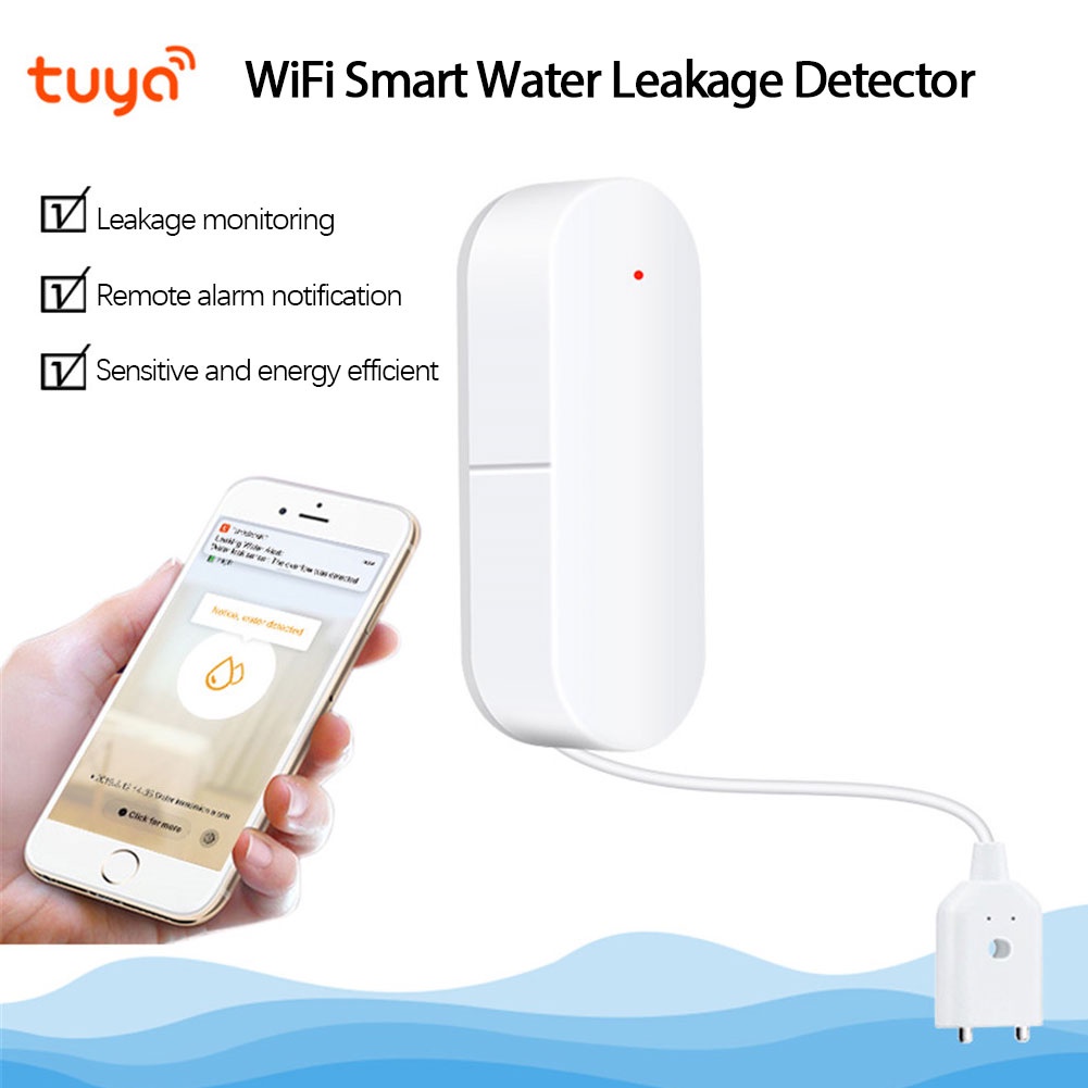 Tuya Cảm Biến Báo Động Tràn Mực Nước Wifi Thông Minh Ứng Dụng Báo Từ Xa Hỗ Trợ Ifttt. Cuộc Sống Và Điều Khiển Bằng Giọng Nói