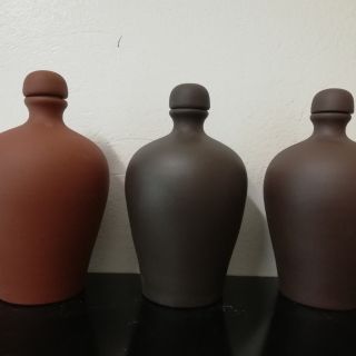 Vò gốm đựng rượu 0.5L bát tràng cao cấp