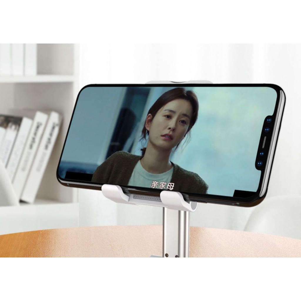 Giá đỡ để điện thoại học online, live stream, trang điểm gấp gọn