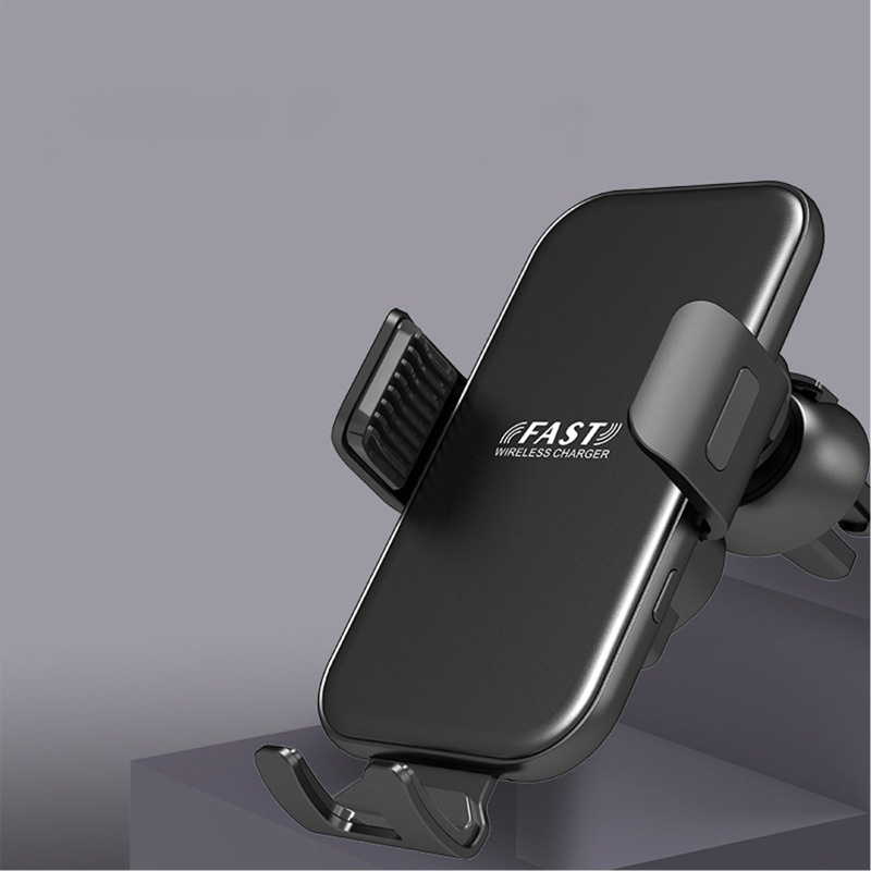 Giá Đỡ Điện Thoại Tích Hợp Sạc Từ Tính 15W Cho Điện Thoại 4 7-6 7in Gắn Khe Điều Hòa Xe