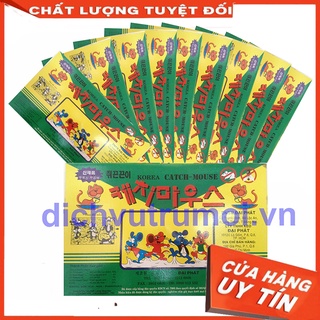 Bẫy keo dính chuột HÀN QUỐC - Combo 10 miếng