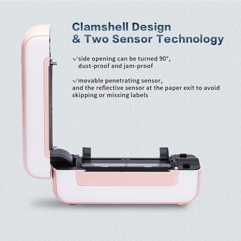 Chính hãng Máy in nhiệt Phomemo PM-246S PM-241BT TP-150BT in đơn hàng shopee, mã vạch, mã QR, phiếu gửi hàng, logo