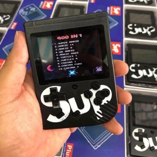 Máy chơi game 4 nút cầm tay sup 400 game in 1