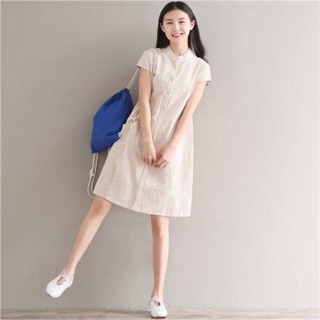 [ORDER] Váy sơ mi dáng suông giản dị