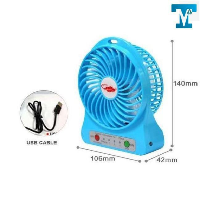 Quạt Sạc Tích Điện USB mini Fan