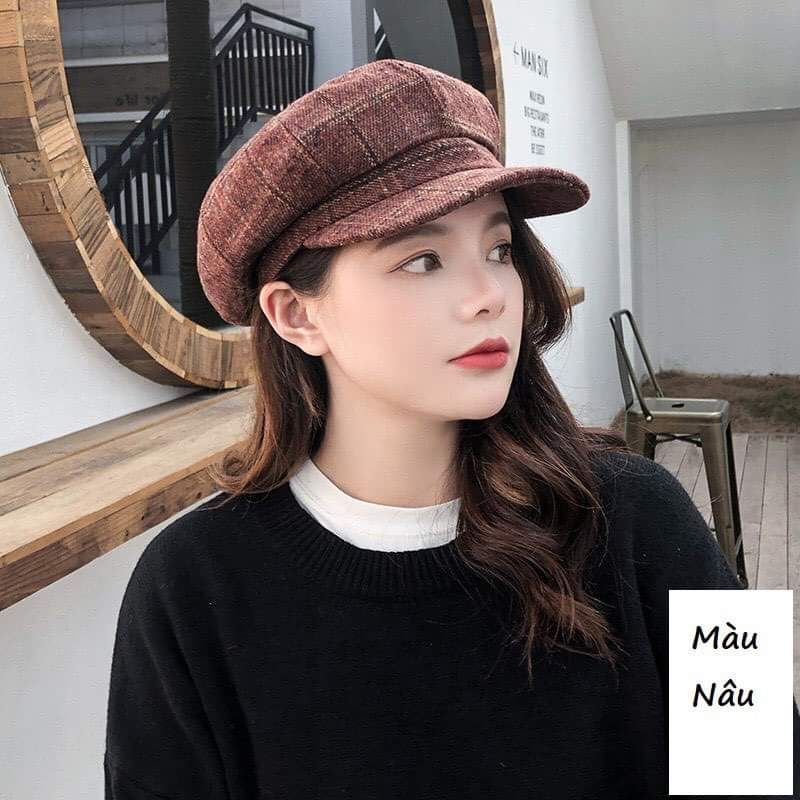 Mũ nồi beret caro, nón beret caro
