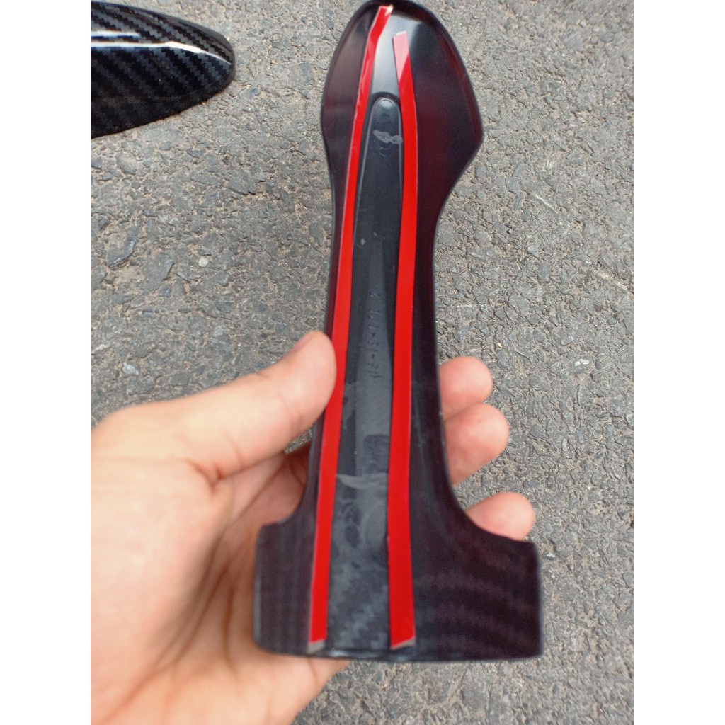 Ốp tay nắm, hõm cửa carbon xe Vios 2019- 2020- 2021- 2022 vân cacbon cao cấp