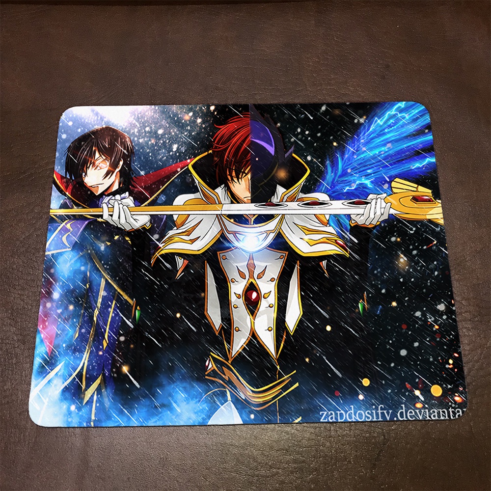 Lót chuột máy tính Anime Code Geass Wallpapers 1 Mousepad cao su êm ái. Nhận in theo yêu cầu