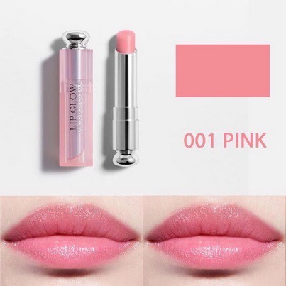 Chính Hãng Fullsize Fullbox Dior Addict Lip Glow Son Dưỡng Hồng Pink 001 Cam Coral 004 Tím Mận Berry 006 Collagen 3.5g