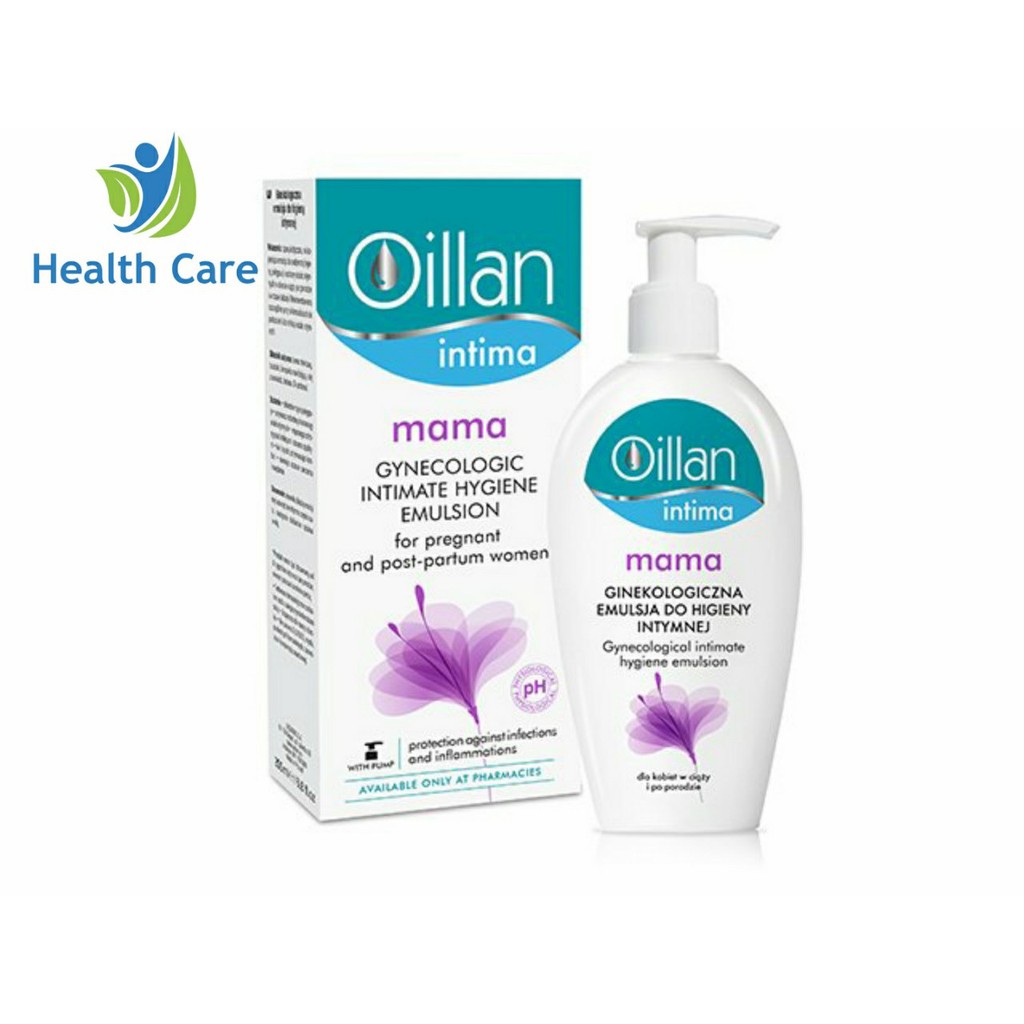 OILLAN INTIMA MAMA – Dung dịch vệ sinh phụ nữ, dùng khi đang mang thai và sau khi sinh 200ml