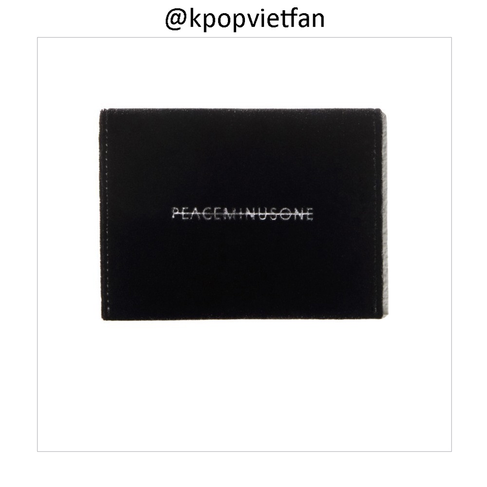 Ví nhung siêu êm Peaceminusone PMO