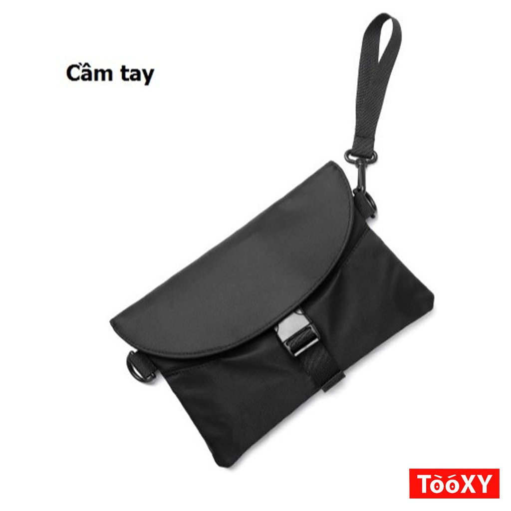 Túi đeo chéo nam thời trang Vải Dù Polyester chống nước - Bumbag Clutch cầm tay