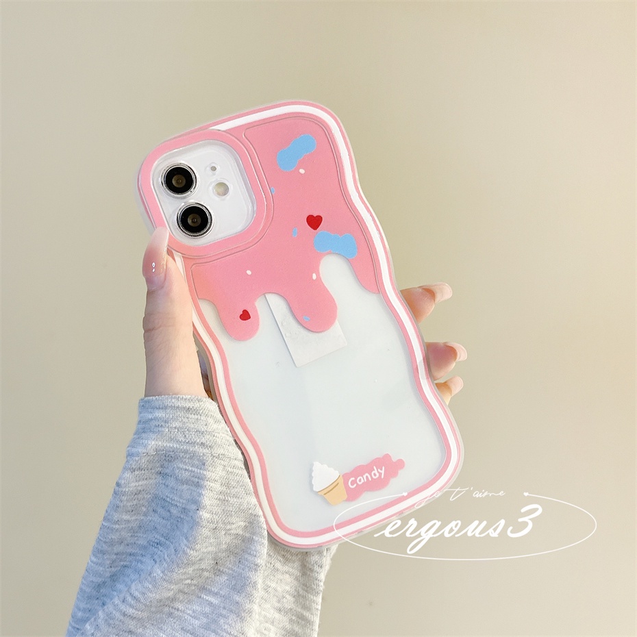 Ốp Điện Thoại Mềm Họa Tiết Que Kem Cho iPhone 14 13 12 11 Pro Max SE2020 X XR Xs Max 7 8 Plus