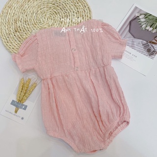 Bộ đồ liền thân Bodysuit phối ren cho bé
