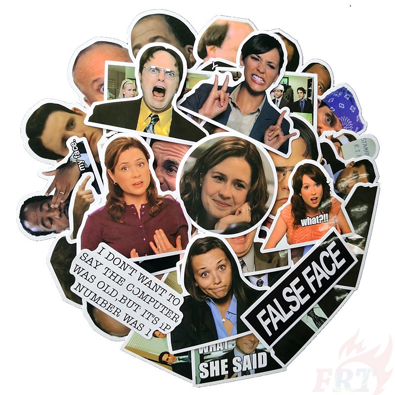 ❉ The Office - Series 06 NBC Hot TV Show Stickers ❉ 50Pcs/Set Fashion DIY Decal Doodle Stickers