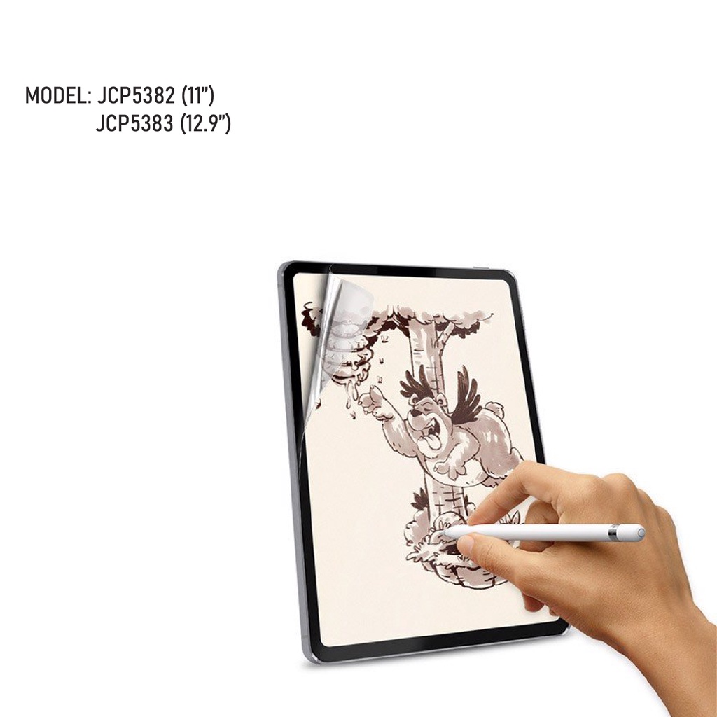 Miếng dán PaperTech JCPAL Japanese Texture iPad Pro M1 2021 2020 -  11 inch | 12.9 inch chống bám vân tay cực tốt