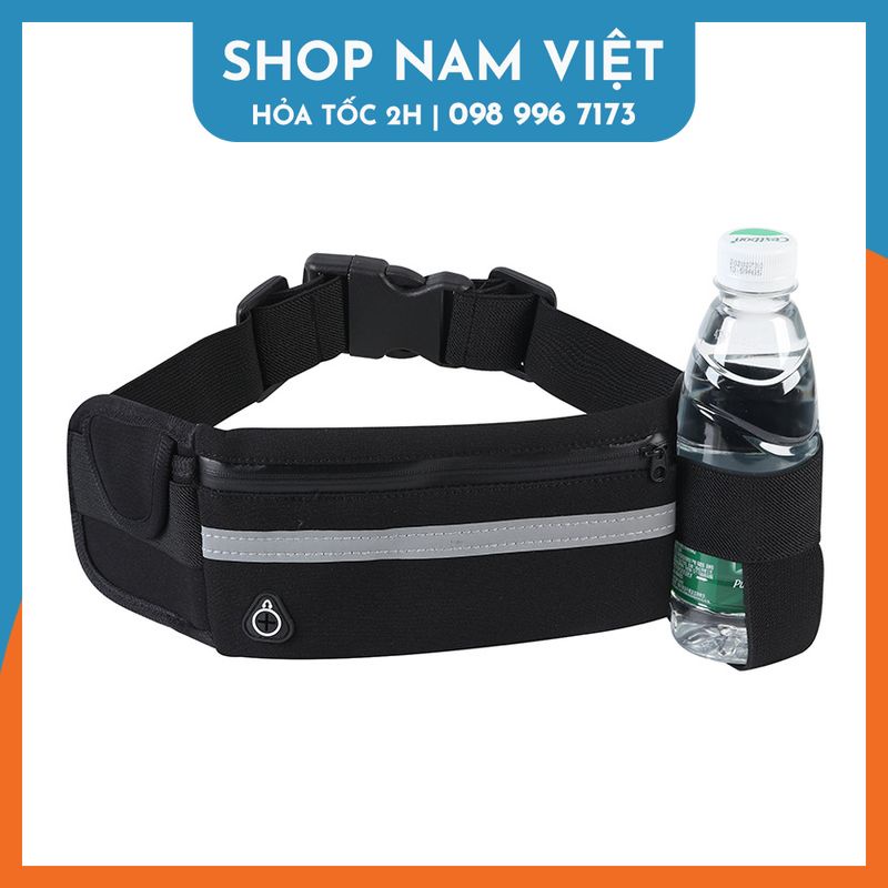 Túi đeo hông, đeo bụng tập gym, chạy bộ có ngăn để chai nước