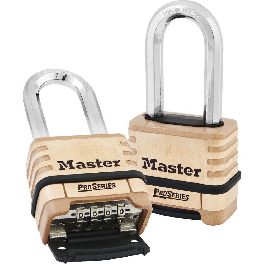 [KHOÁ CHỐNG CẮT] Khóa số Master Lock Gọng Dài 1175DLH Thân Đồng Dài 57MM - Khoá Nhà, Khoá Xe, Khoá Kho [Sẵn - Freeship]