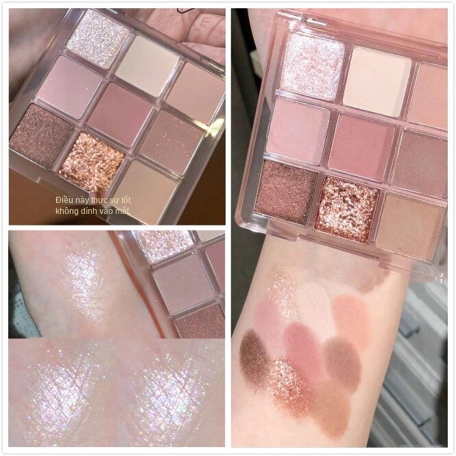Fashion all-match nine-color eyeshadow palette