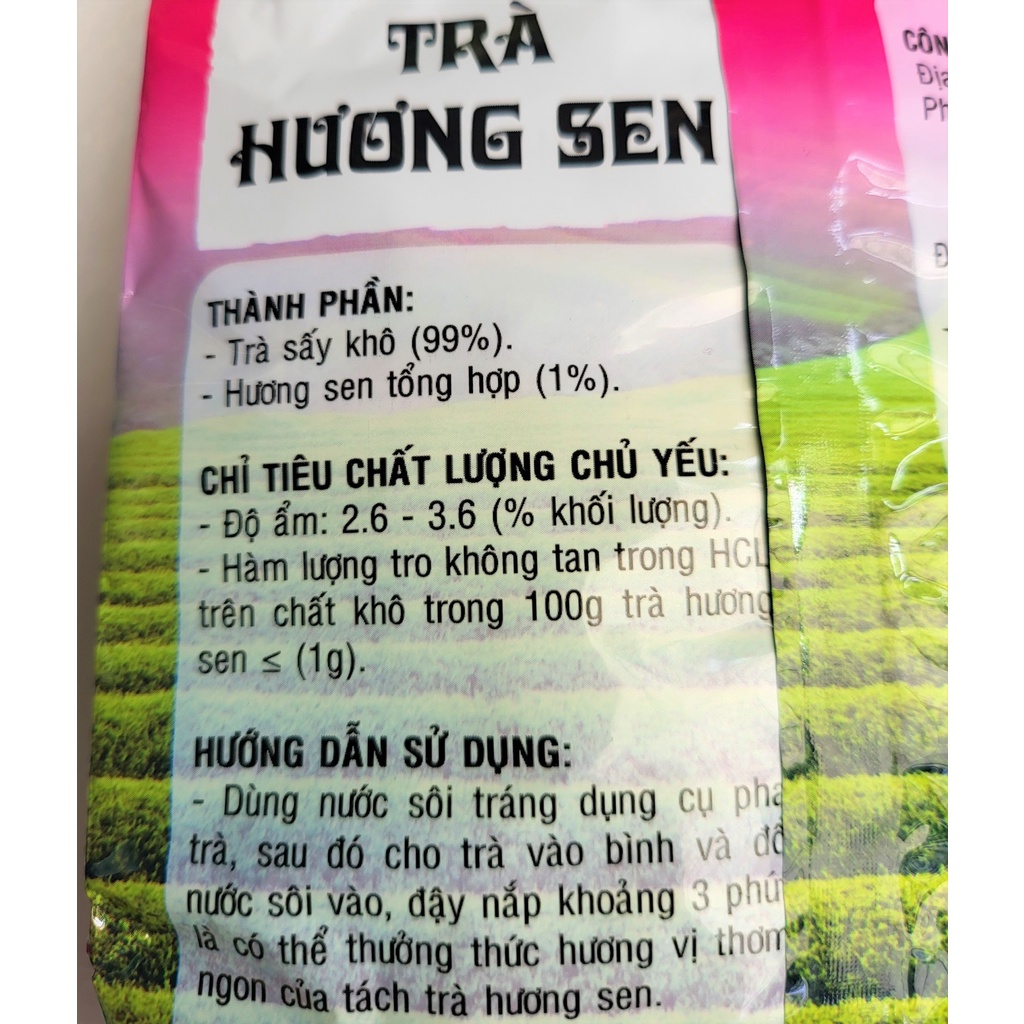 [GÓI LỚN 250g] TRÀ HƯƠNG SEN [VN] VIỆT SAN Tea with Lotus Flavour